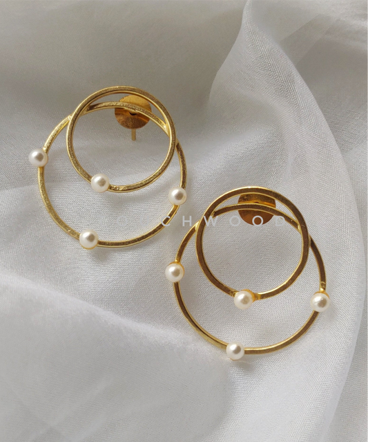 Eleganze Pearl Earring - Earrings