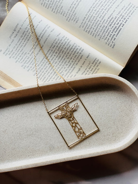 Golden Giraffe Neckchain