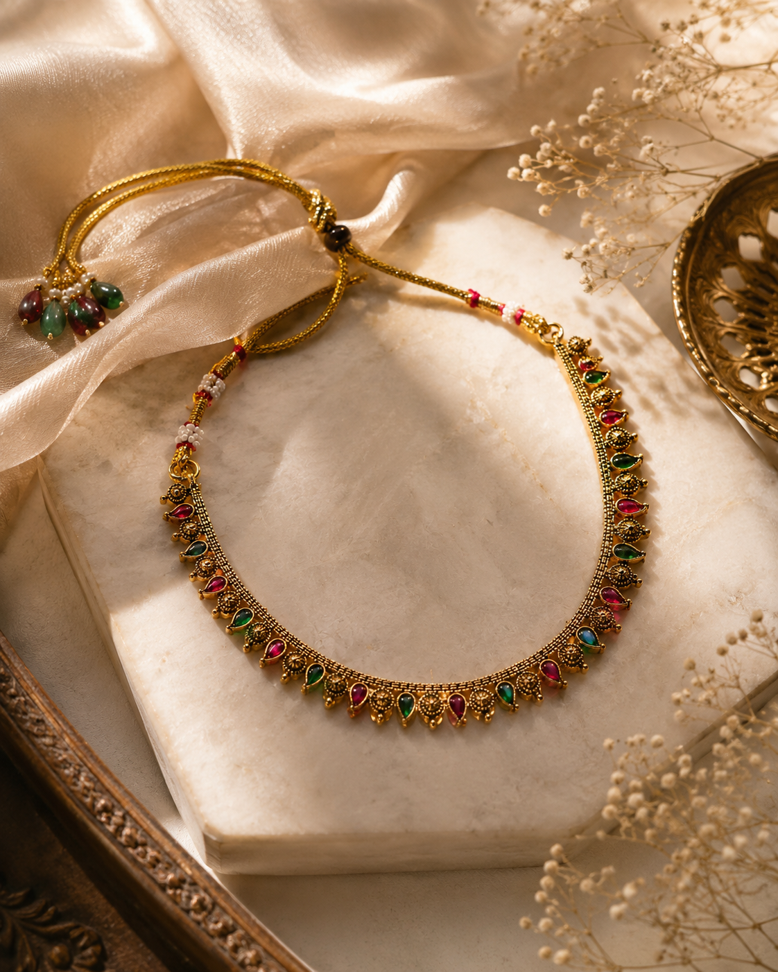 Mayura Dewdrop Necklace