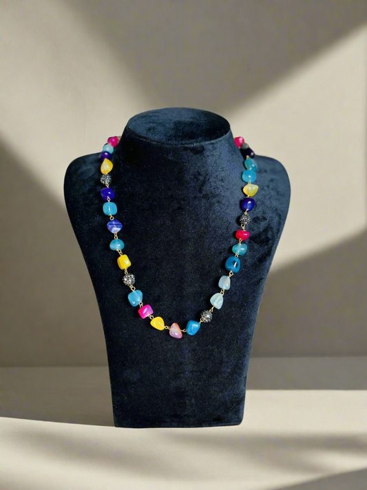 Vibrant Rasa Maala - Neckpiece
