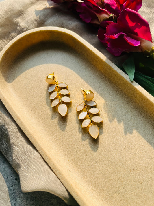 Leaf Cascade Earrings