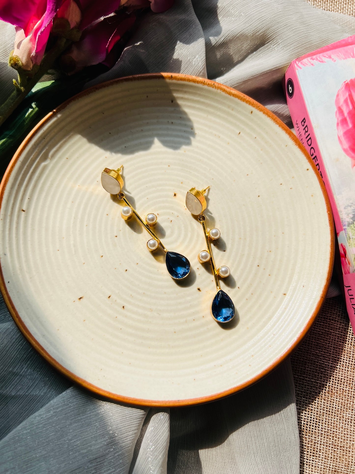 MoonAura Luxe Long Earrings