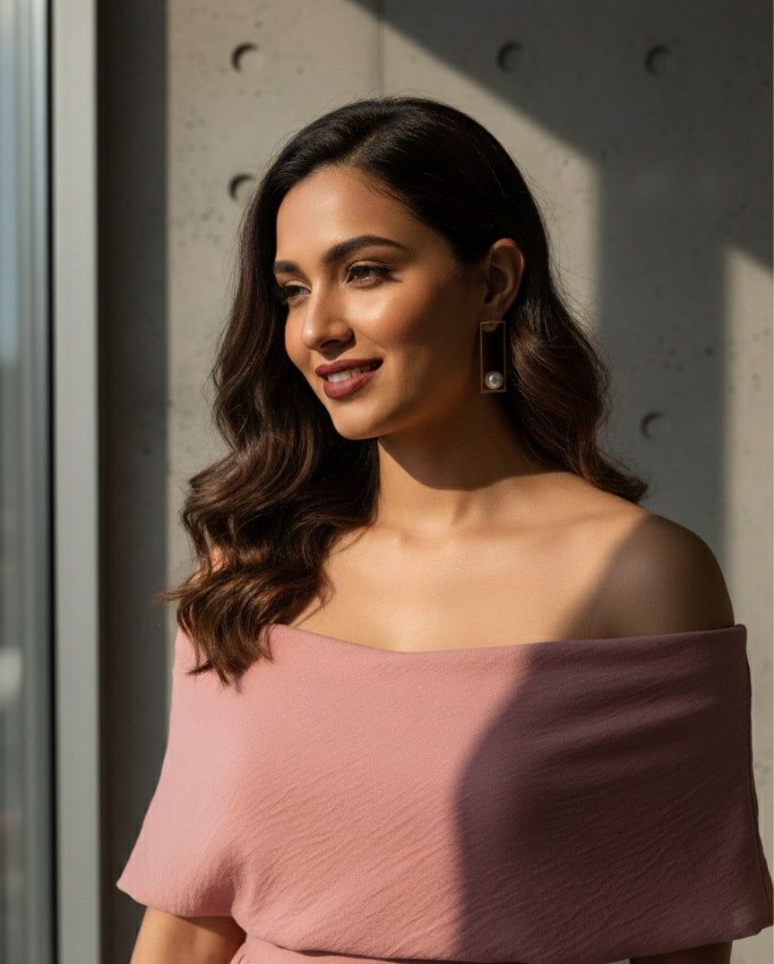 The Marcelline Pearl Earrings