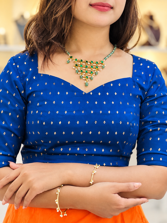 Emerald Garden Statement Necklace