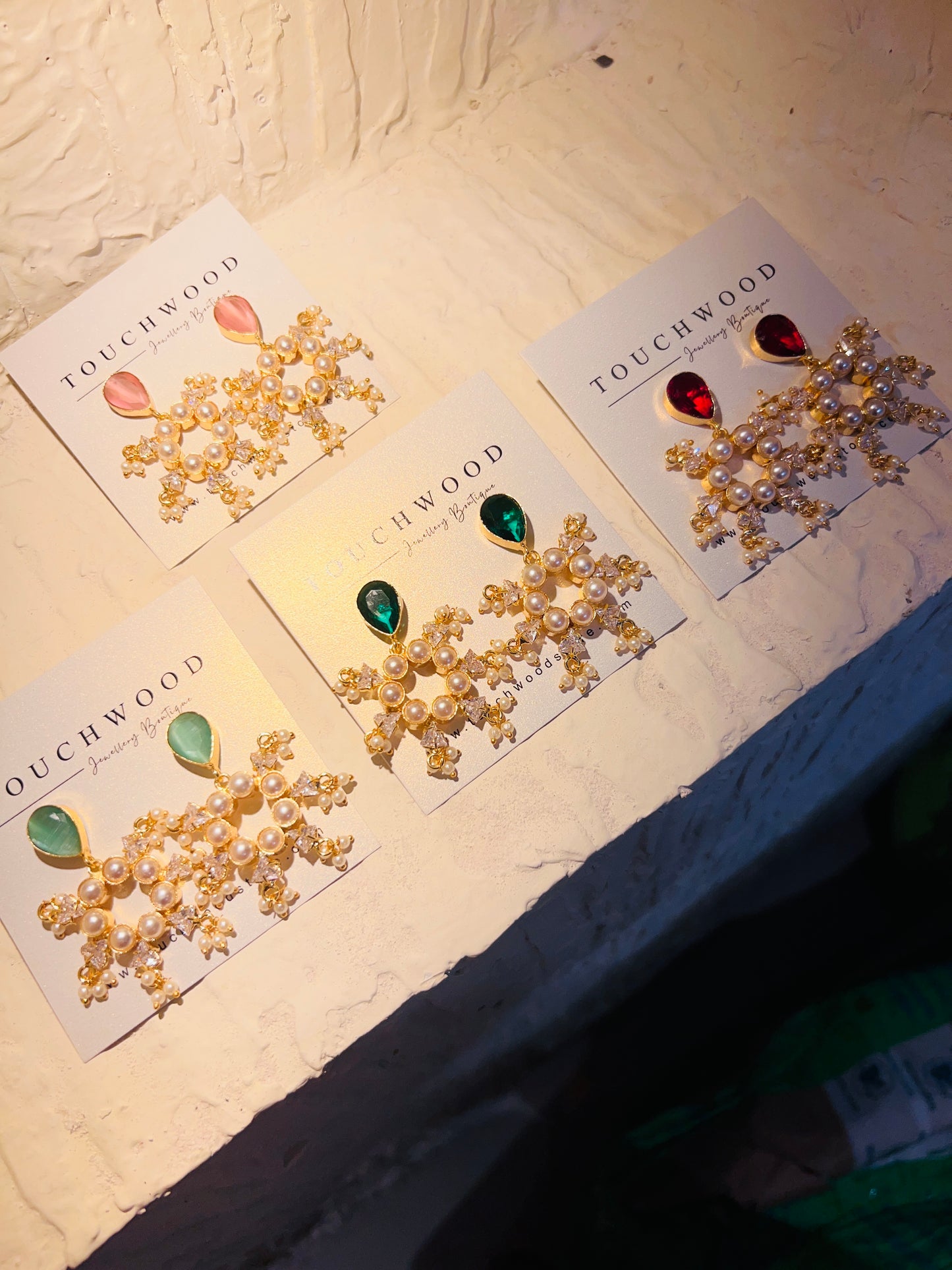 Fleur Drops Earrings