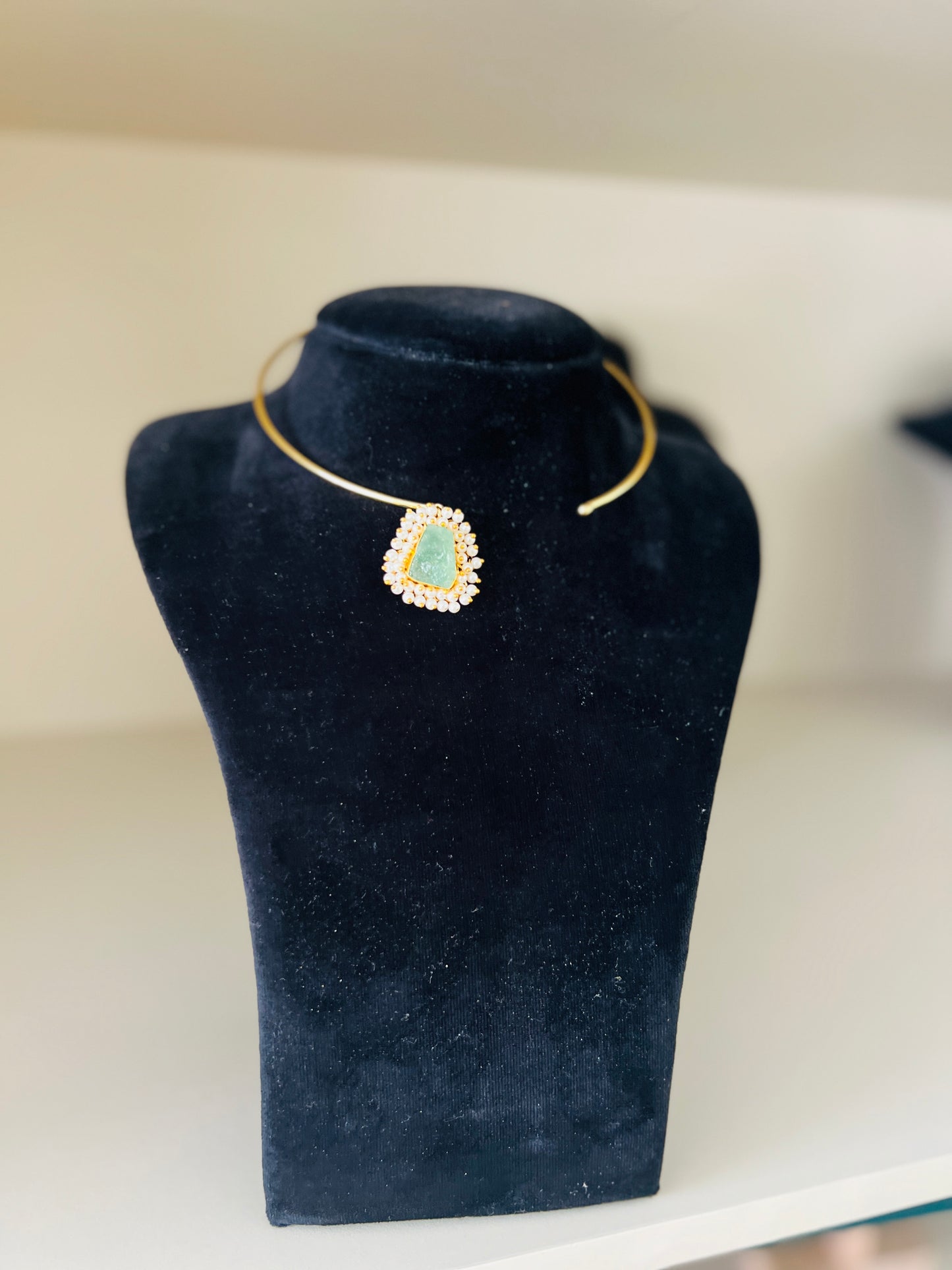 Sun Ember Stone Choker