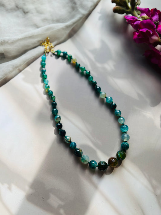Elysian Marble Charm Neckpiece - Neckpiece