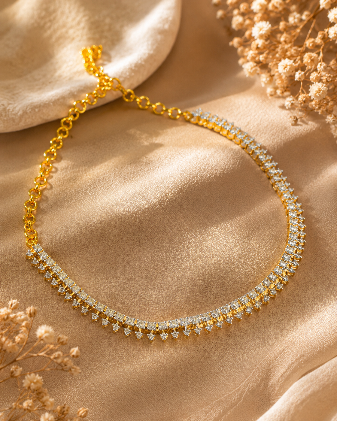 Celeste Spark Diamond Replica Choker