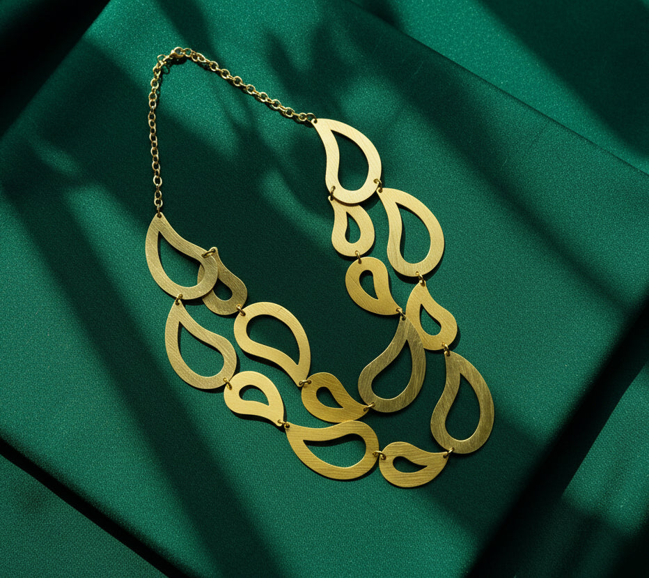 The Cascade Statement Necklace