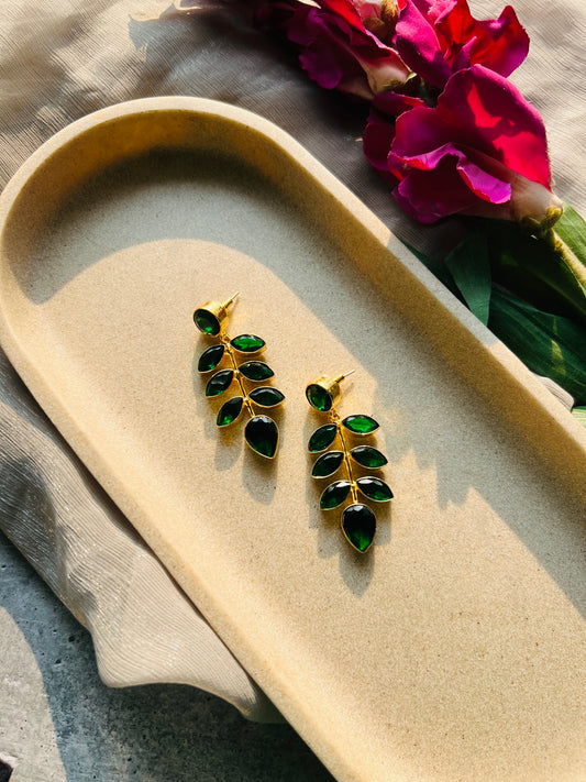 Leaf Cascade Earrings