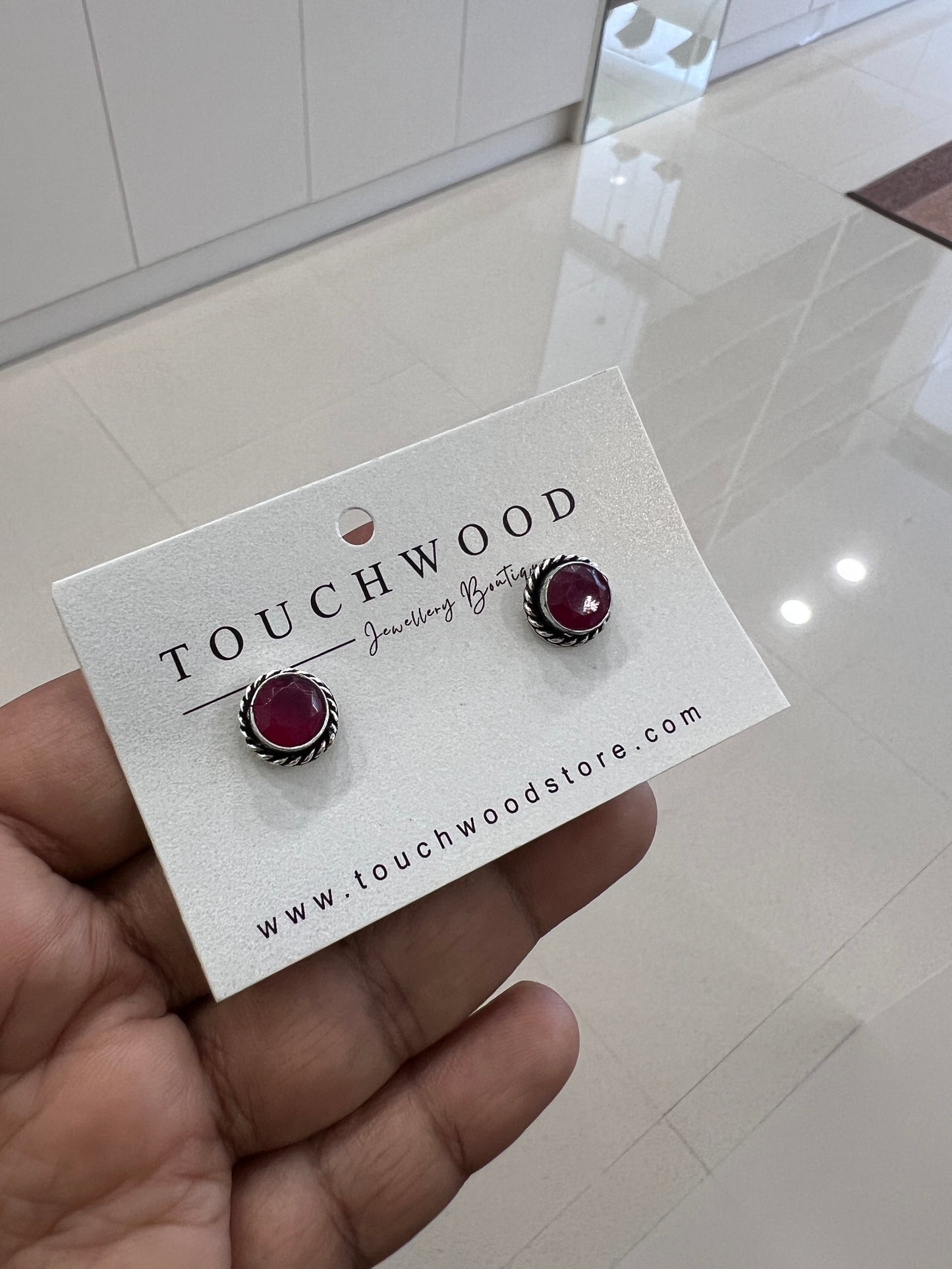 Aurora Stone Studs