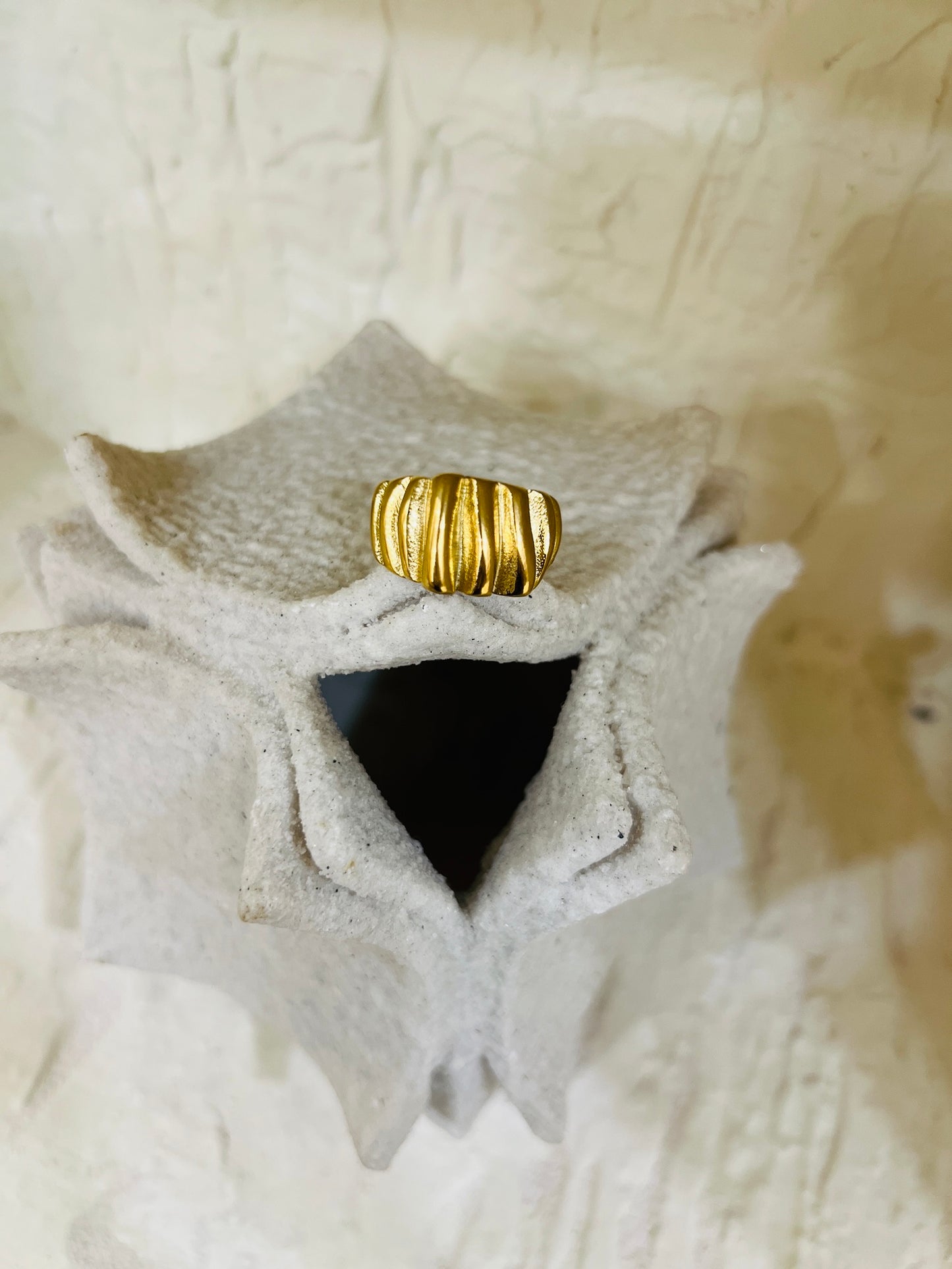 Molten Wave Ring
