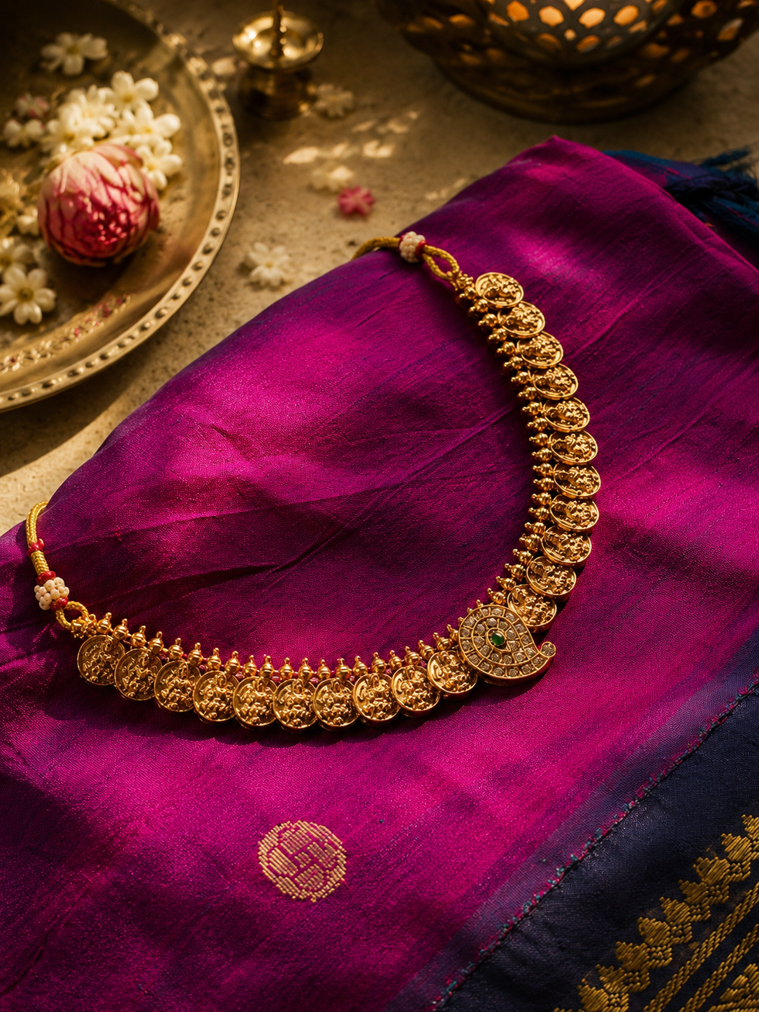Mayura Kasu Necklace