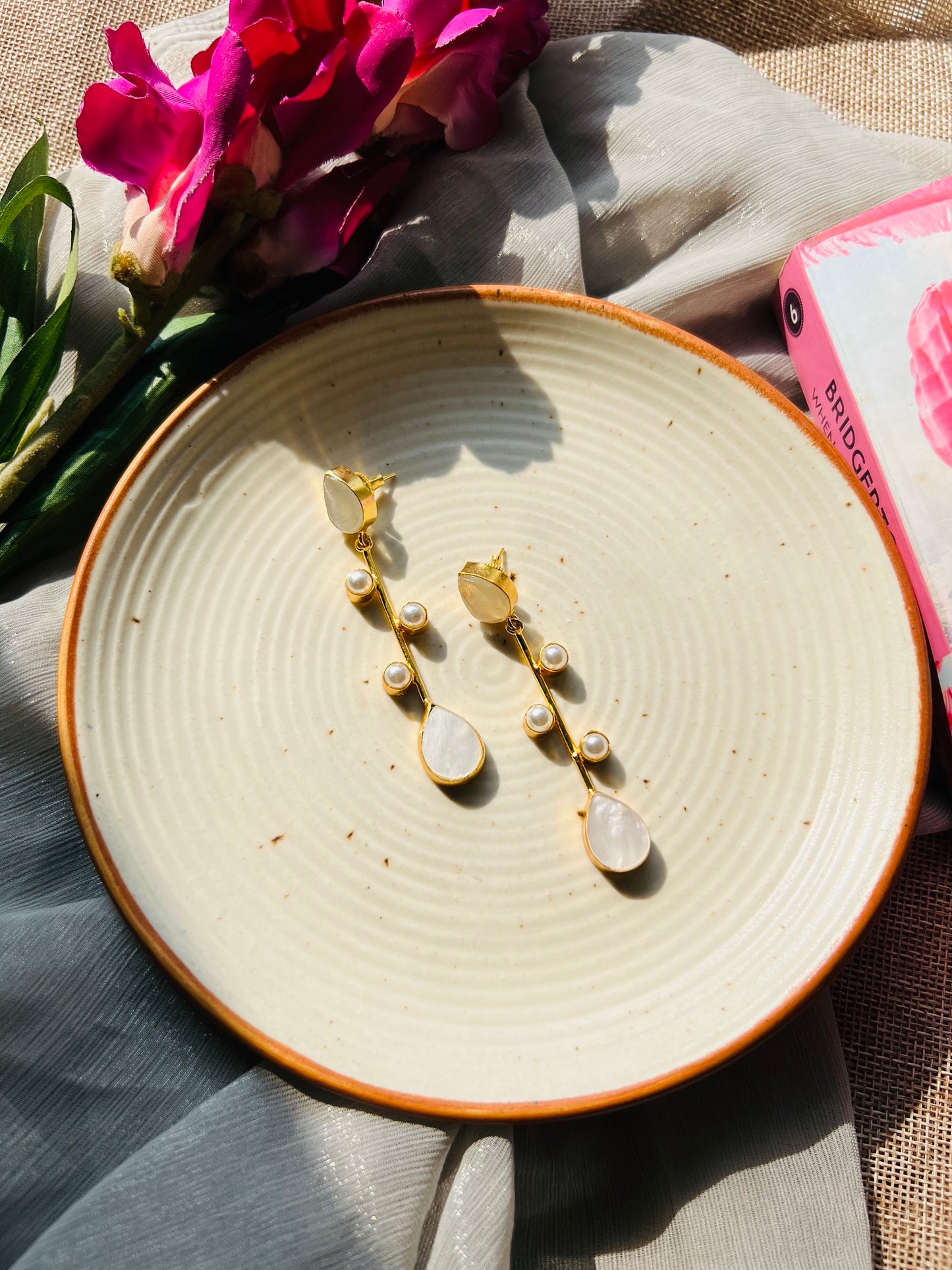 MoonAura Luxe Long Earrings