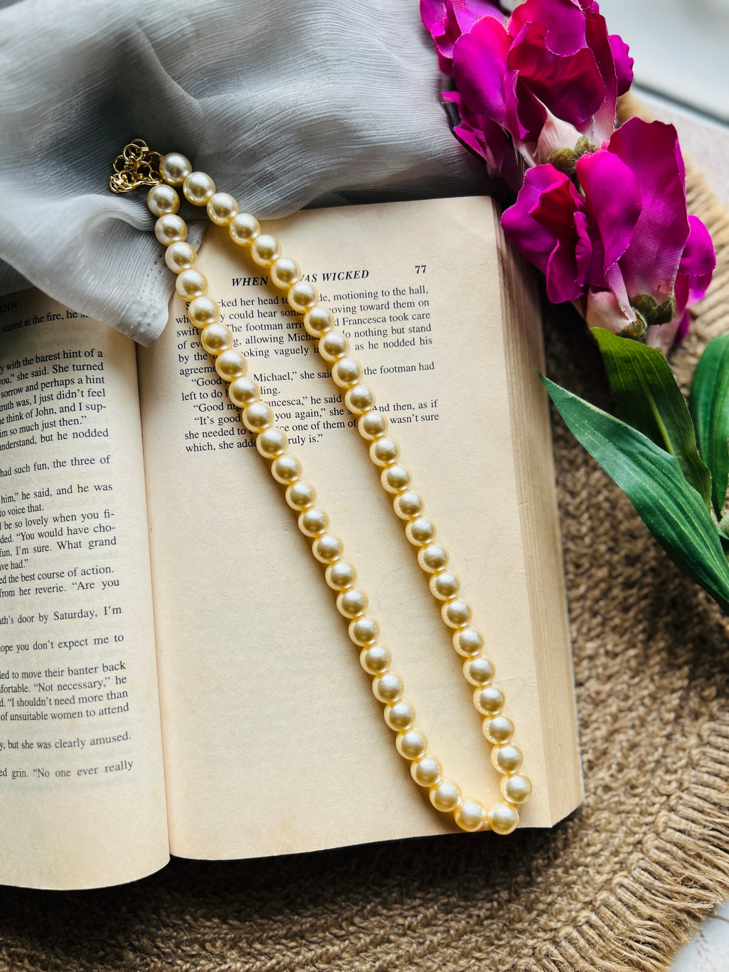 Eternal Pearl Necklace