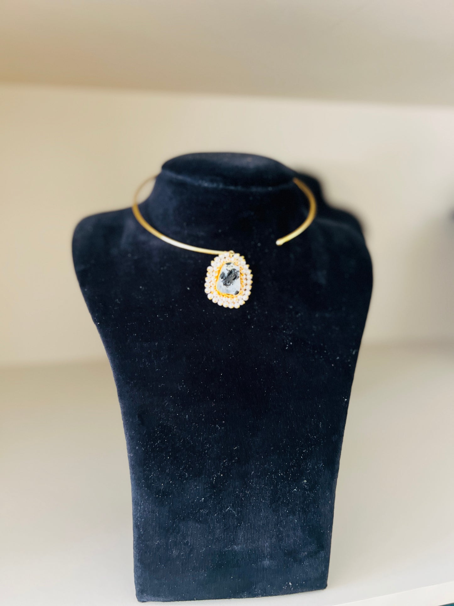 Sun Ember Stone Choker