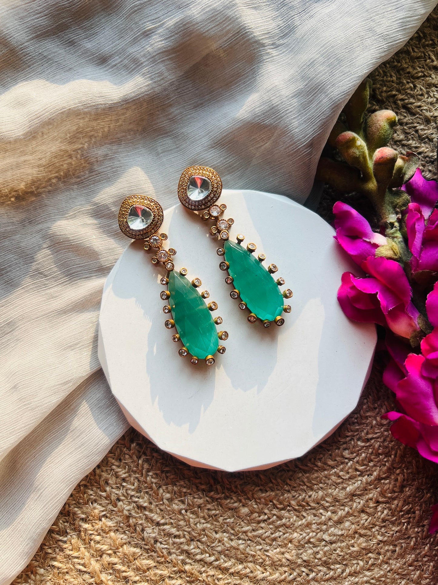 Aurora Luxe Moissanite Earrings - Earrings