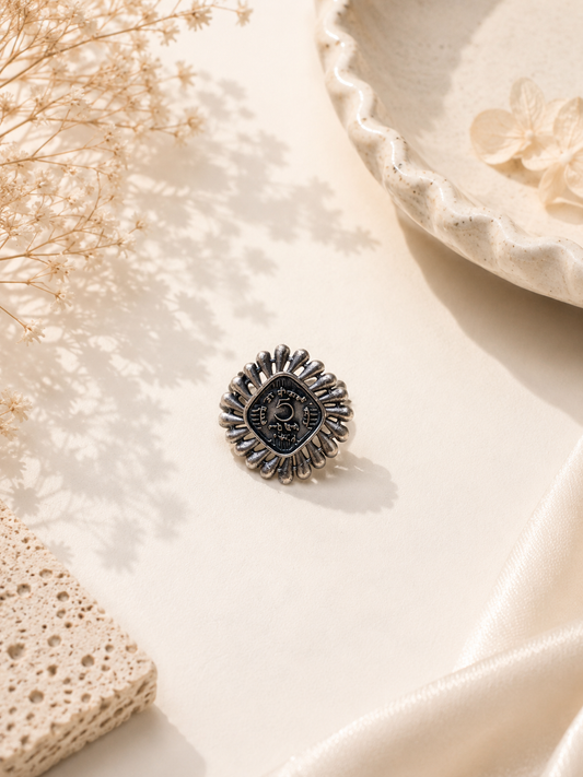 Panch Tatva Coin Ring