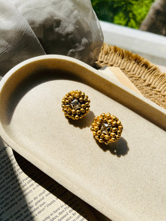 Golden Bloom Studs
