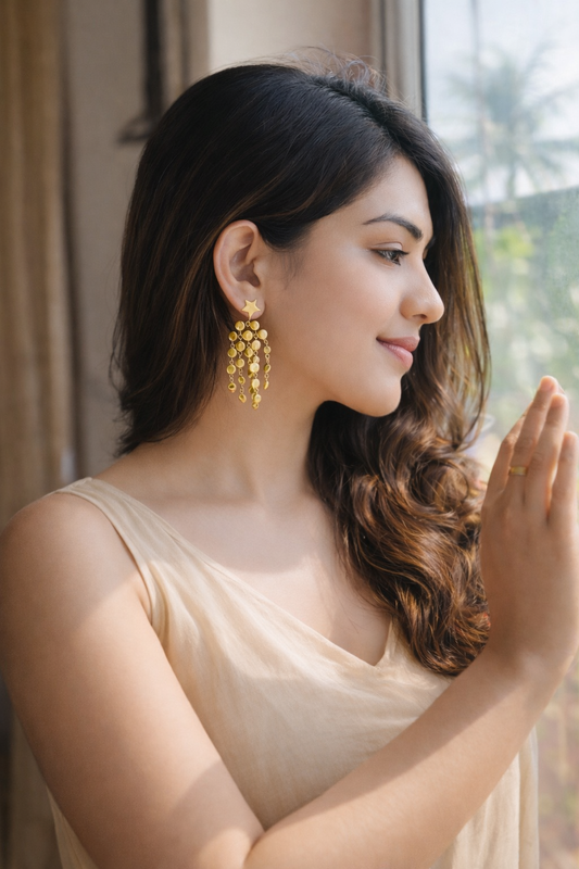 Stellar Cascade Earrings