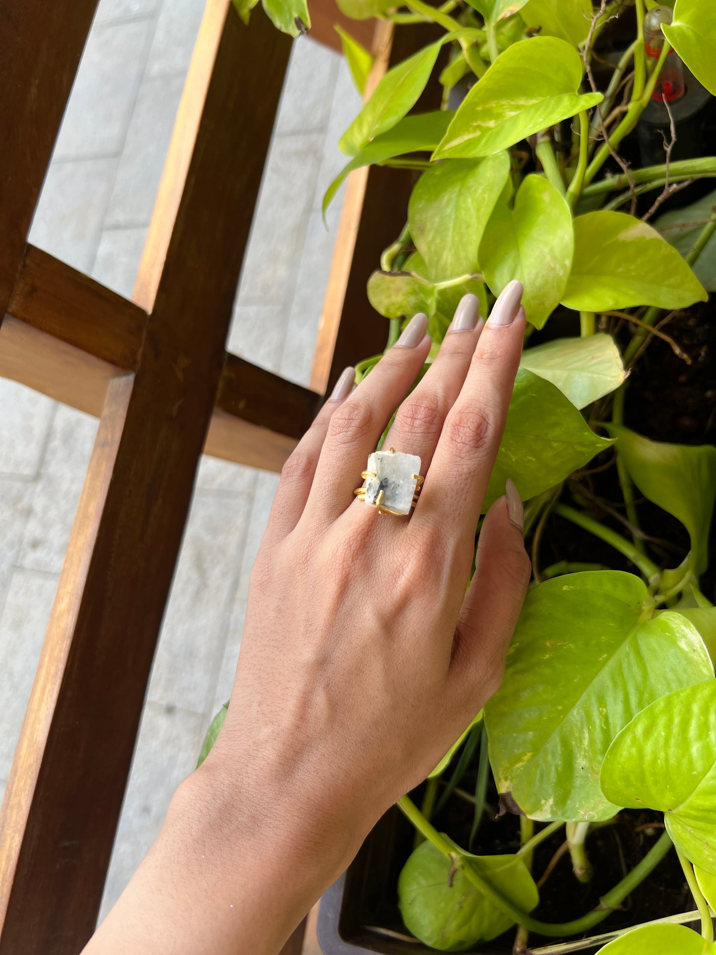 RARE STONE RING - rings