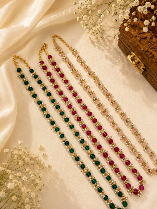 Triveni Blossom Long Neckpiece