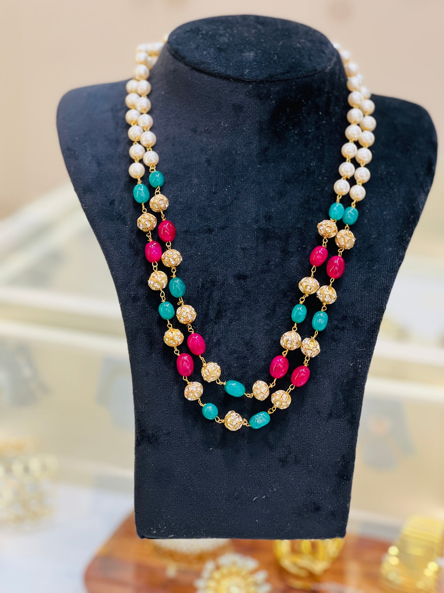 Tropical Pearl Melody Necklace
