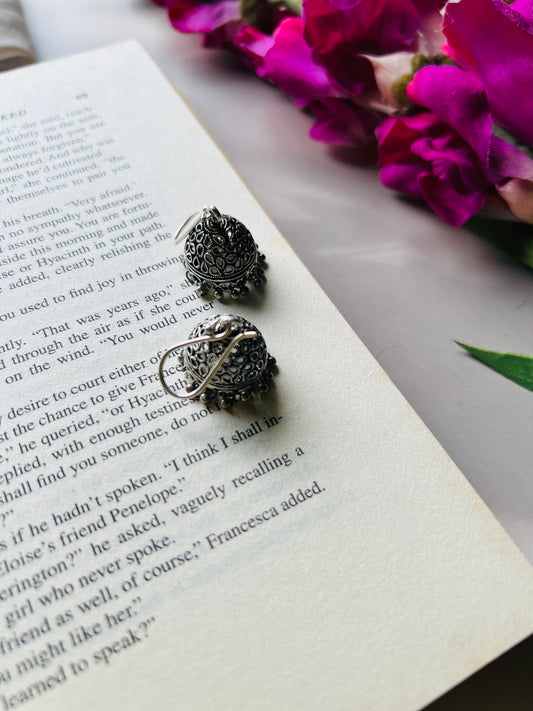 Moonlit Hoop Jhumka - Earrings