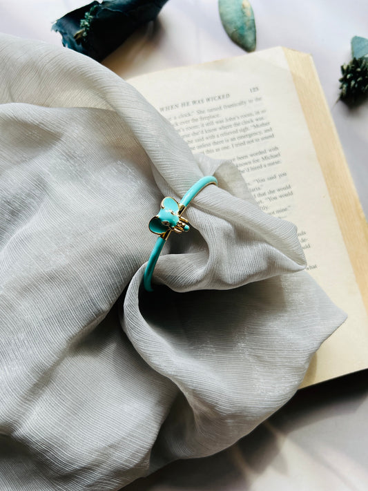 Elephant Charm Cuff