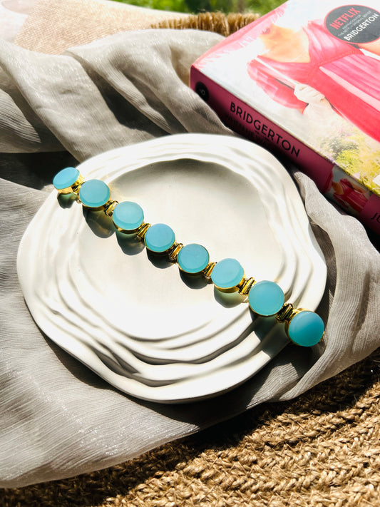 Azure Serenity Choker - Neckpiece