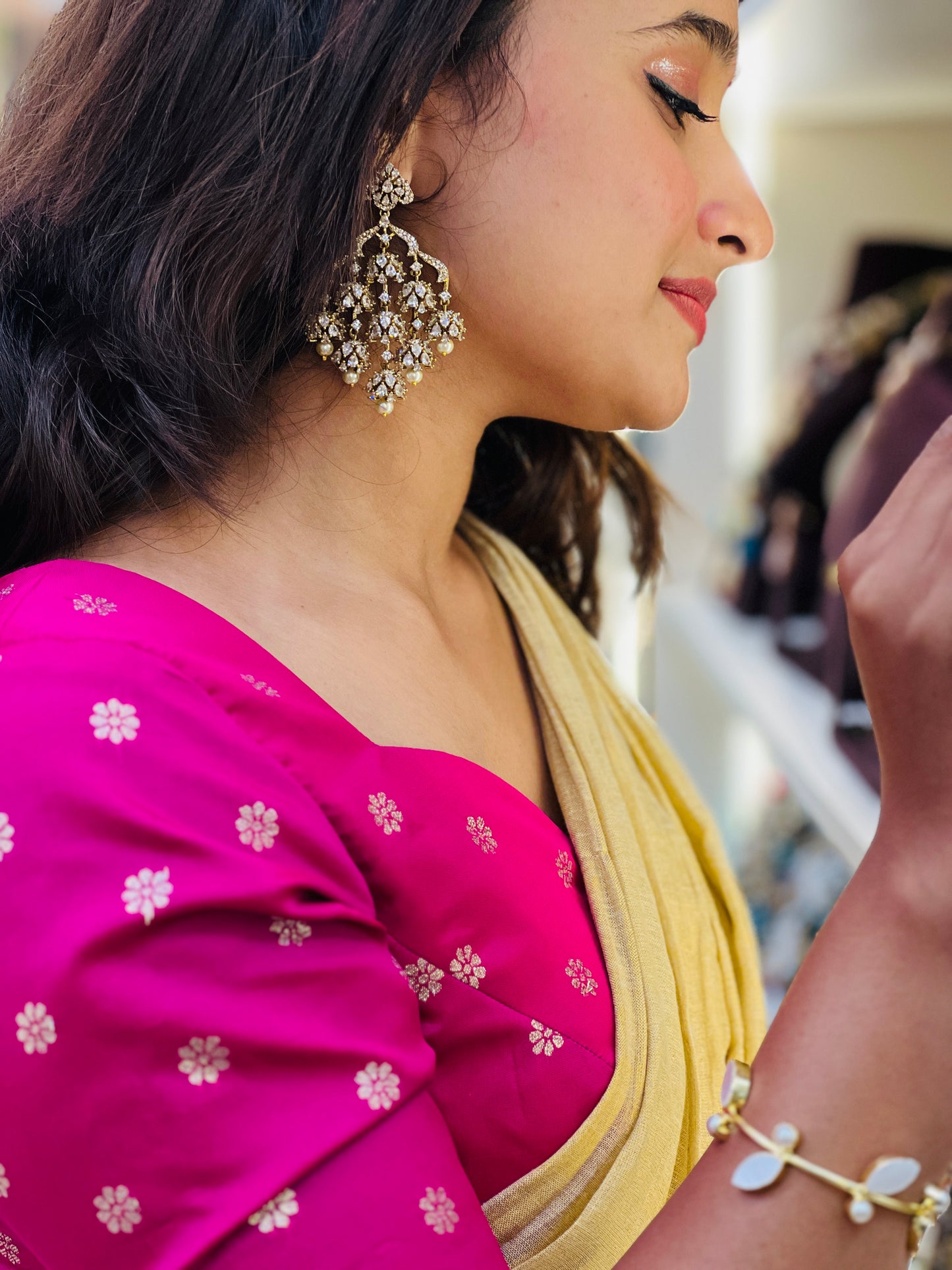 Vasudha Long Earring