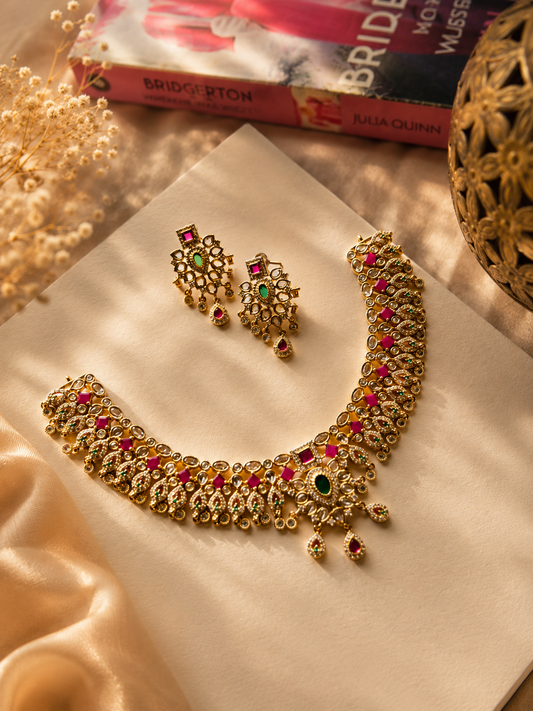 Bridal Stone Choker Set