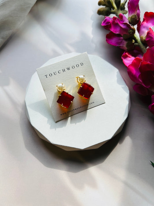 Pearl Whisper Earrings - Earrings