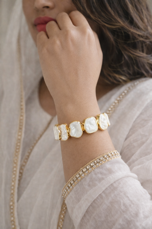 Baroque Nine Stone Bangle