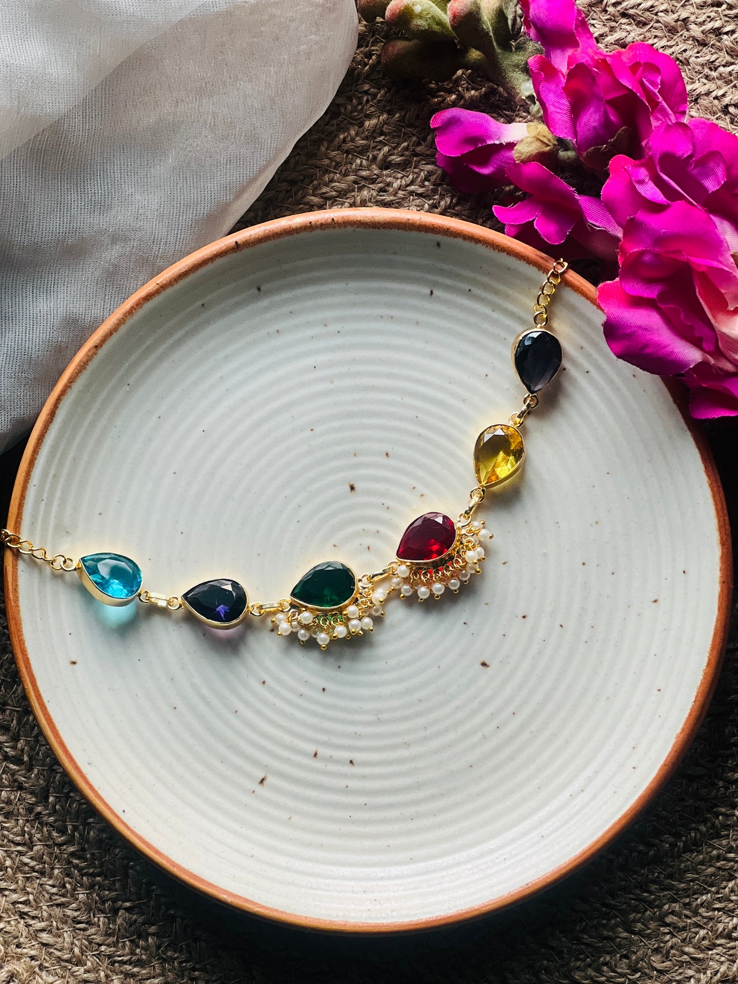 Ruhani Stone Choker - Neckpiece