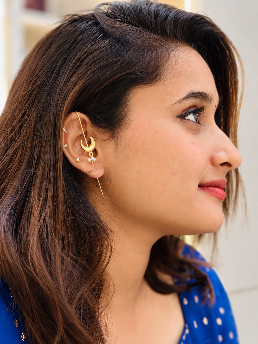 Celeste Gold Ear Cuff