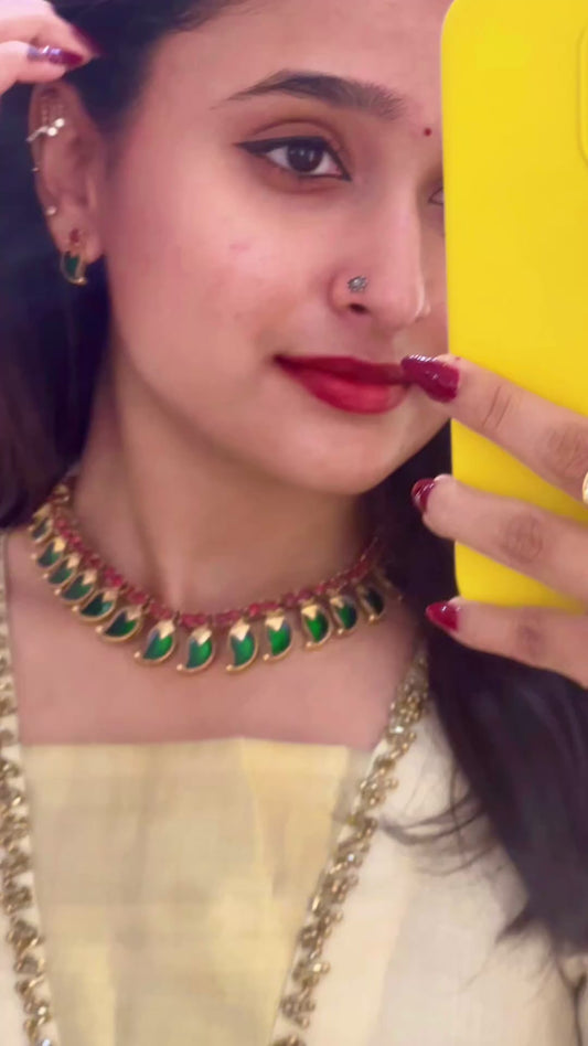 Manjari Pachila Necklace