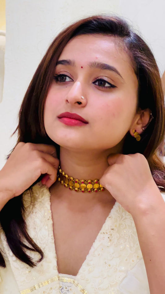 Lakshmi Kasu Maala Choker