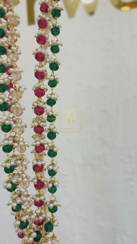 Triveni Blossom Long Neckpiece