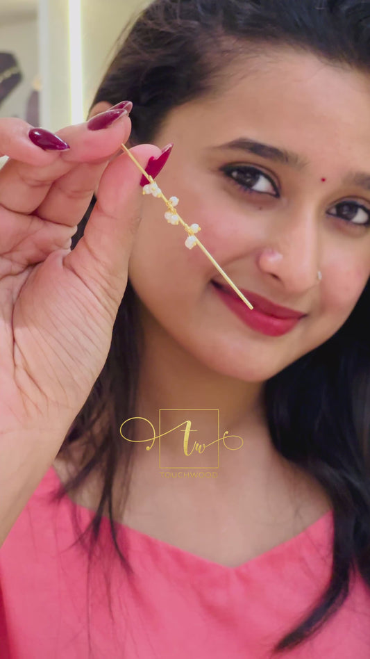 Lustre Pearl Earcuff(pair)