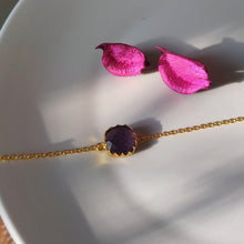 Load image into Gallery viewer, Single Stone Chain Bracelet
