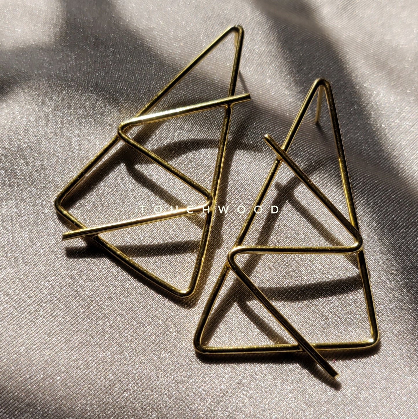 ZIG-ZAG Traingle Earring - Earrings