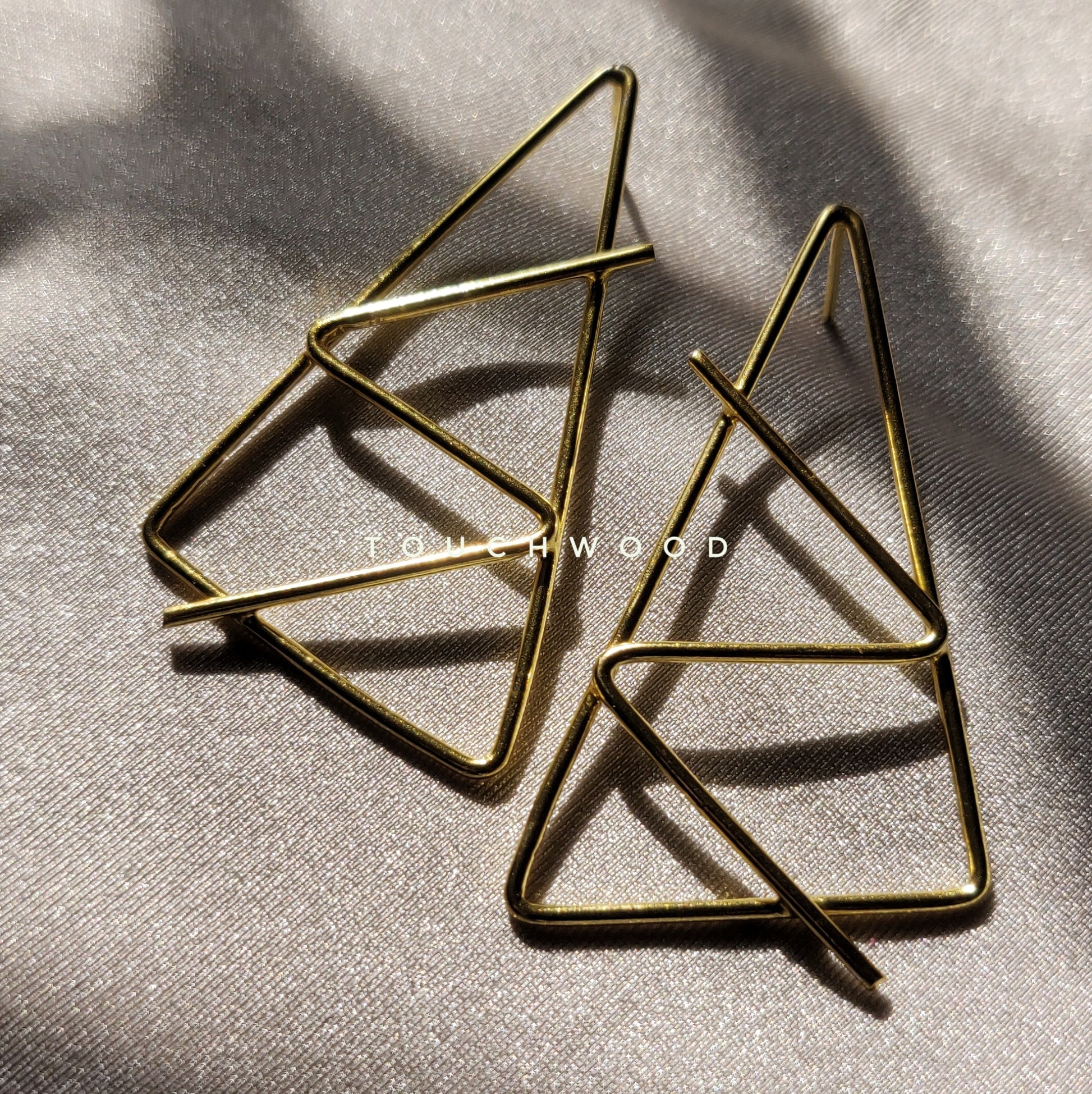 ZIG-ZAG Traingle Earring - Earrings